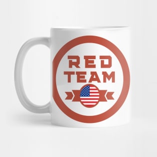 Cybersecurity Red Team USA Gamification Badge CTF Mug